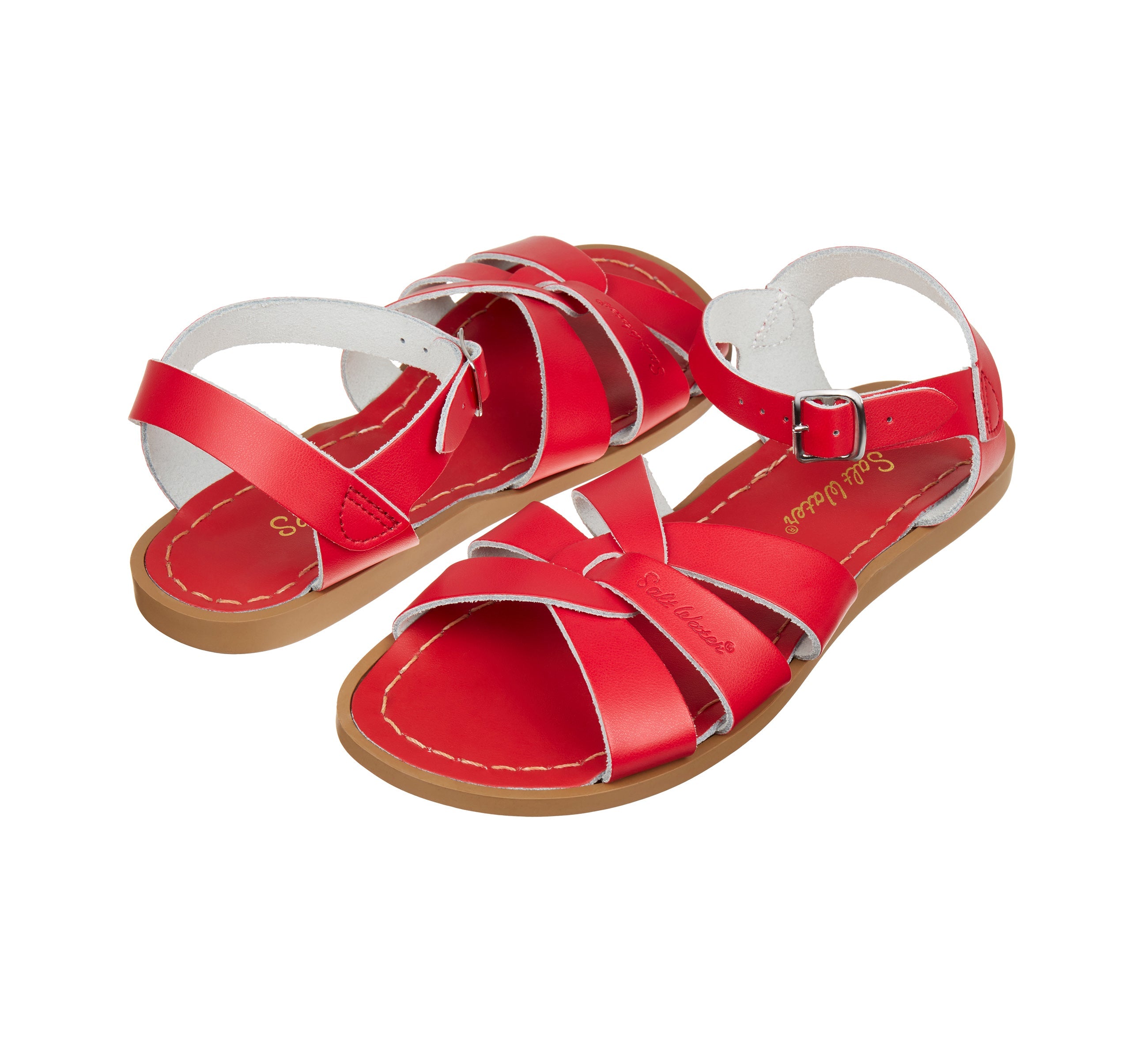 Womens red sandals size shops 8