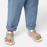 Sweetheart Silver Kids Sandal - Summer Solstice Sale - Salt-Water Sandals EU