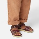 Sweetheart Claret Kids Sandal - Summer Solstice Sale - Salt-Water Sandals EU