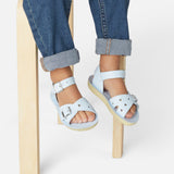 Sweetheart Light Blue Kids Sandal - BIG SUMMER SALE - 20% - Salt-Water Sandals EU