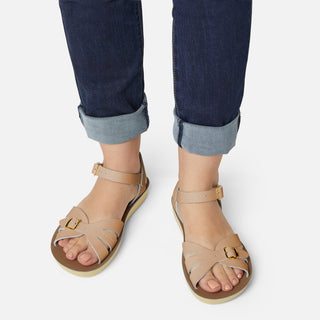 Boardwalk Latte Sandale Pour Femme - Grande Vente d'Été  -20 % - Salt-Water Sandals EU