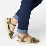 Boardwalk Olive Womens Sandal - Summer Solstice Sale - Salt-Water Sandals EU