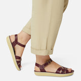 Boardwalk Claret Womens Sandal - Salt-Water Sandals EU