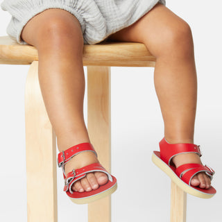 Seawee Red Kids Sandal - 1980s - Salt-Water Sandals EU