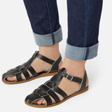 Sandales Shark Original Noires Pour Femmes - Grande Vente d'Été  -20 % - Salt-Water Sandals EU