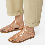 Fisherman Shark Original Rose Gold Womens Sandal - New In - Salt-Water Sandals EU