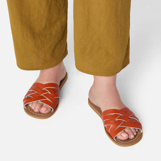 Retro Slide Paprika Damen Sandale - Salt-Water Sandals EU