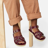 Swimmer Claret Kids Sandal - Summer Solstice Sale - Salt-Water Sandals EU