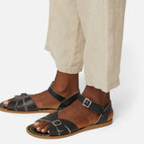 Classic Schwarze Damensandale - Salt-Water Sandals EU