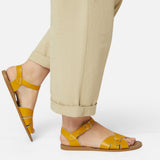 Classic Mustard Womens Sandal - Summer Solstice Sale - Salt-Water Sandals EU