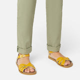 Classic Mustard Kids Sandal - Summer Solstice Sale - Salt-Water Sandals EU