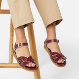 Classic Claret Kids Sandal - Last Chance - Salt-Water Sandals EU