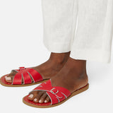 Classic Slide Sandale Für Damen In Rot - Salt-Water Sandals EU