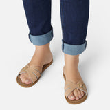 Classic Slide Latte Womens Sandal - BIG SUMMER SALE - 20% - Salt-Water Sandals EU