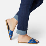 Classic Slide Cobalt Womens Sandal - BIG SUMMER SALE - 20% - Salt-Water Sandals EU