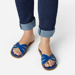 Classic Slide Cobalt Damensandale - Salt-Water Sandals EU